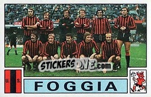 Figurina Squadra - Calciatori 1975-1976 - Panini