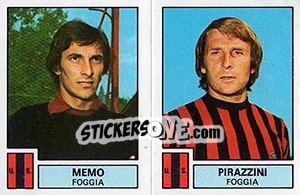 Sticker Memo / Pirazzini - Calciatori 1975-1976 n. 421 - Panini
