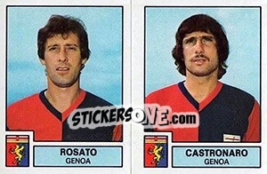 Cromo R. Castronaro / A. Castronaro