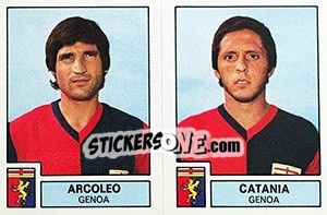 Sticker Arcola / Catania - Calciatori 1975-1976 n. 432 - Panini