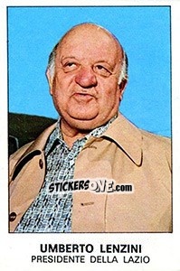 Sticker Umberto Lenzini - Calciatori 1975-1976 n. 438 - Panini
