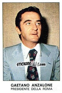 Cromo Gaetano Anzalone - Calciatori 1975-1976 - Panini