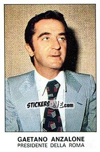 Sticker Gaetano Anzalone - Calciatori 1975-1976 n. 440 - Panini