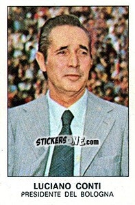 Figurina Luciano Conti - Calciatori 1975-1976 - Panini