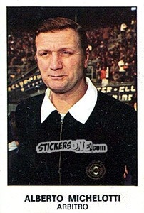 Sticker Alberto Michelotti - Calciatori 1975-1976 n. 460 - Panini