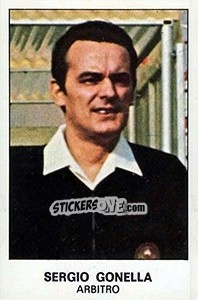Sticker Sergio Gonella - Calciatori 1975-1976 n. 461 - Panini