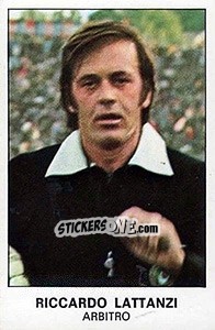 Cromo Riccardo Lattanzi - Calciatori 1975-1976 - Panini