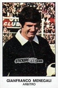 Sticker Gianfranco Menegali - Calciatori 1975-1976 n. 464 - Panini