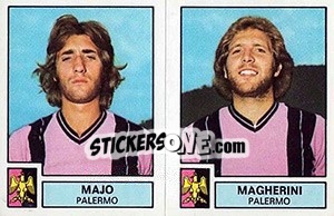 Sticker Majori / Magherini - Calciatori 1975-1976 - Panini