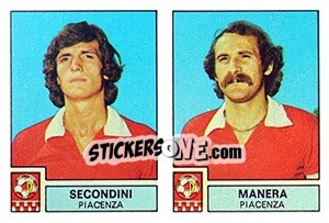 Sticker Secondini / Manera - Calciatori 1975-1976 n. 502 - Panini