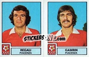 Sticker Regali / Gambin - Calciatori 1975-1976 n. 504 - Panini