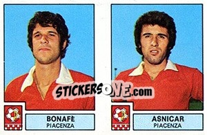 Figurina Bonafe' / Asnicar - Calciatori 1975-1976 - Panini