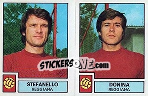 Sticker Stefanello / Donina - Calciatori 1975-1976 n. 517 - Panini