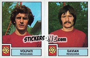 Sticker Volpati / Savian - Calciatori 1975-1976 n. 518 - Panini
