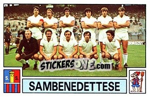 Figurina Squadra - Calciatori 1975-1976 - Panini