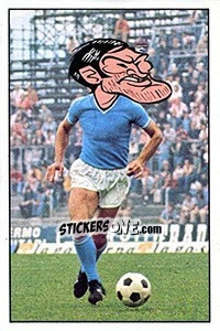 Sticker Burgnich - Calciatori 1975-1976 n. 532 - Panini