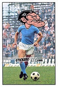 Figurina Burgnich - Calciatori 1975-1976 - Panini