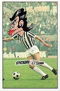 Sticker Causio - Calciatori 1975-1976 n. 535 - Panini