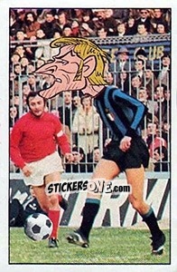Sticker Facchetti - Calciatori 1975-1976 n. 557 - Panini