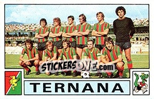 Figurina Squadra - Calciatori 1975-1976 - Panini