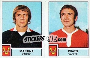 Sticker Martina / Prato - Calciatori 1975-1976 n. 571 - Panini