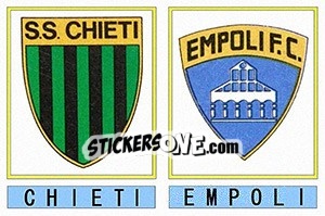 Sticker Chieti / Empoli - Calciatori 1975-1976 n. 596 - Panini