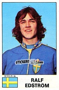 Sticker Ralf Edstrom - Calciatori 1975-1976 - Panini