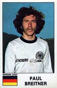 Figurina Paul Breitner - Calciatori 1975-1976 - Panini