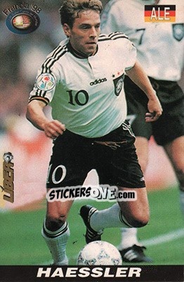 Sticker Thomas Hässler - Los Super Cards del Mundial Francia 1998 n. 39 - LIBERO VM
