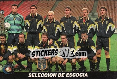 Sticker Scotland - Los Super Cards del Mundial Francia 1998 - LIBERO VM
