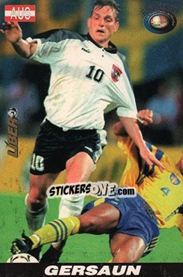 Figurina Arnold Wetl - Los Super Cards del Mundial Francia 1998 - LIBERO VM
