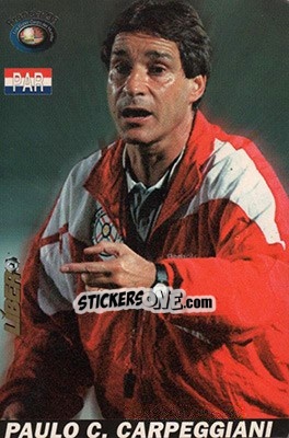 Cromo Paulo Carpeggiani - Los Super Cards del Mundial Francia 1998 - LIBERO VM
