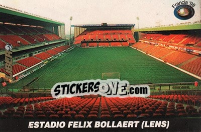 Sticker Estadio Bollaert - Los Super Cards del Mundial Francia 1998 n. 146 - LIBERO VM
