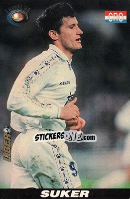 Sticker Davor Suker - Los Super Cards del Mundial Francia 1998 n. 47 - LIBERO VM
