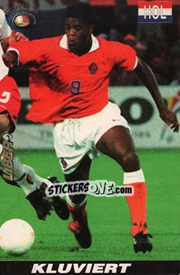 Sticker Patrick Kluivert - Los Super Cards del Mundial Francia 1998 - LIBERO VM
