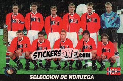 Figurina Norway - Los Super Cards del Mundial Francia 1998 - LIBERO VM
