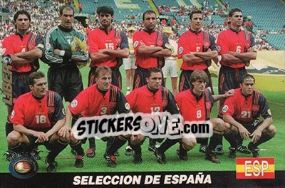 Sticker Spain - Los Super Cards del Mundial Francia 1998 n. 100 - LIBERO VM
