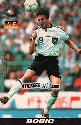 Sticker Fredi Bobic - Los Super Cards del Mundial Francia 1998 - LIBERO VM
