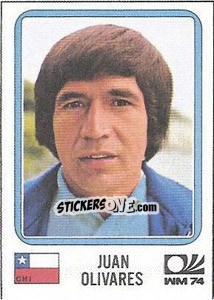 Cromo Juan Olivares - FIFA World Cup München 1974 - Panini