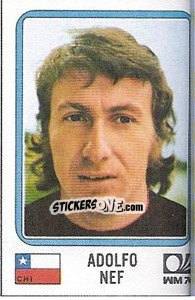Sticker Adoflo Nef - FIFA World Cup München 1974 - Panini