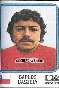 Figurina Carlos Caszely - FIFA World Cup München 1974 - Panini