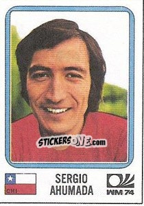 Sticker Sergio Ahumada - FIFA World Cup München 1974 - Panini