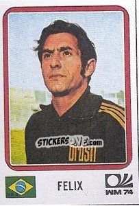 Sticker Felix - FIFA World Cup München 1974 - Panini