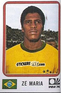 Cromo Ze Maria - FIFA World Cup München 1974 - Panini