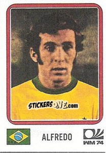 Sticker Alfredo - FIFA World Cup München 1974 - Panini
