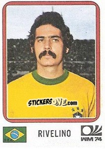 Sticker Rivelino - FIFA World Cup München 1974 - Panini