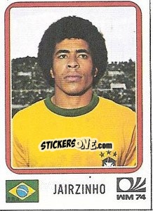 Cromo Jairzinho - FIFA World Cup München 1974 - Panini