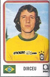 Sticker Dirceu - FIFA World Cup München 1974 - Panini