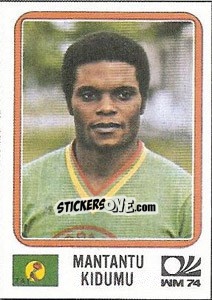 Figurina Mantantu Kidumu - FIFA World Cup München 1974 - Panini