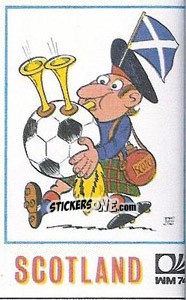 Cromo Scotia Caricature